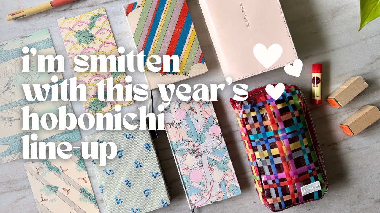 My 2025 Hobonichi Stationery Haul + Unboxing 💕