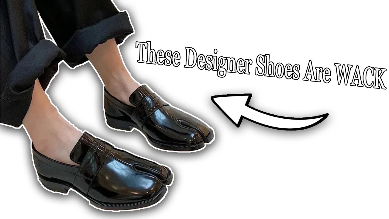 these designer shoes are WACK