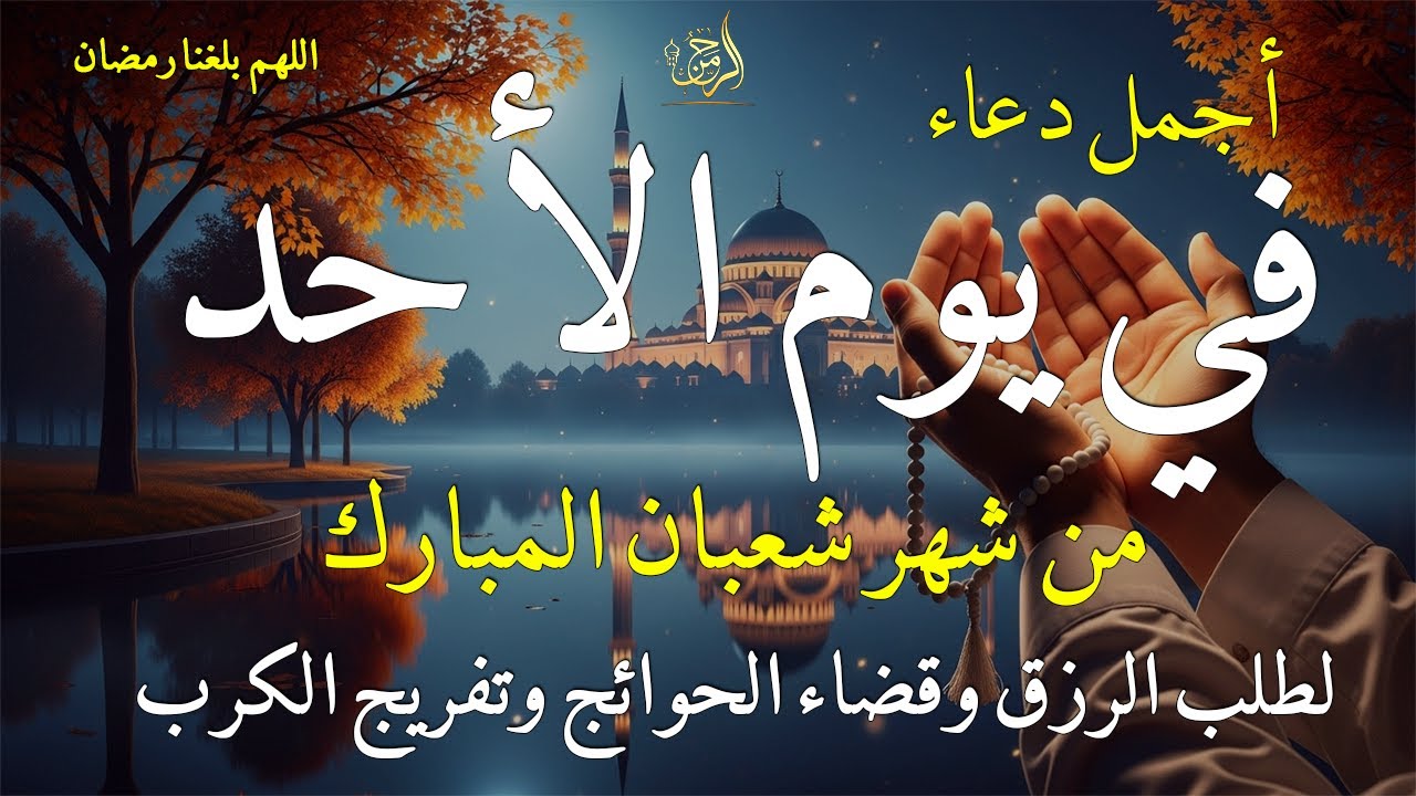 دعاء فى يوم الجمعة المستجاب دعاء يوم 11 من شهر شعبان للرزق والشفاء العاجل وقضاء الحوائج 🤲(4k)