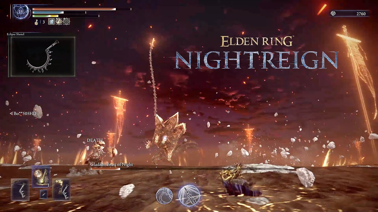 Eclipse Shotels vs Everdark Gladius Kinda SLAP! - Elden Ring Nightreign