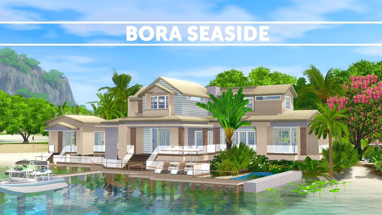 The Sims 3 - Speed Build house building - Bora Seaside