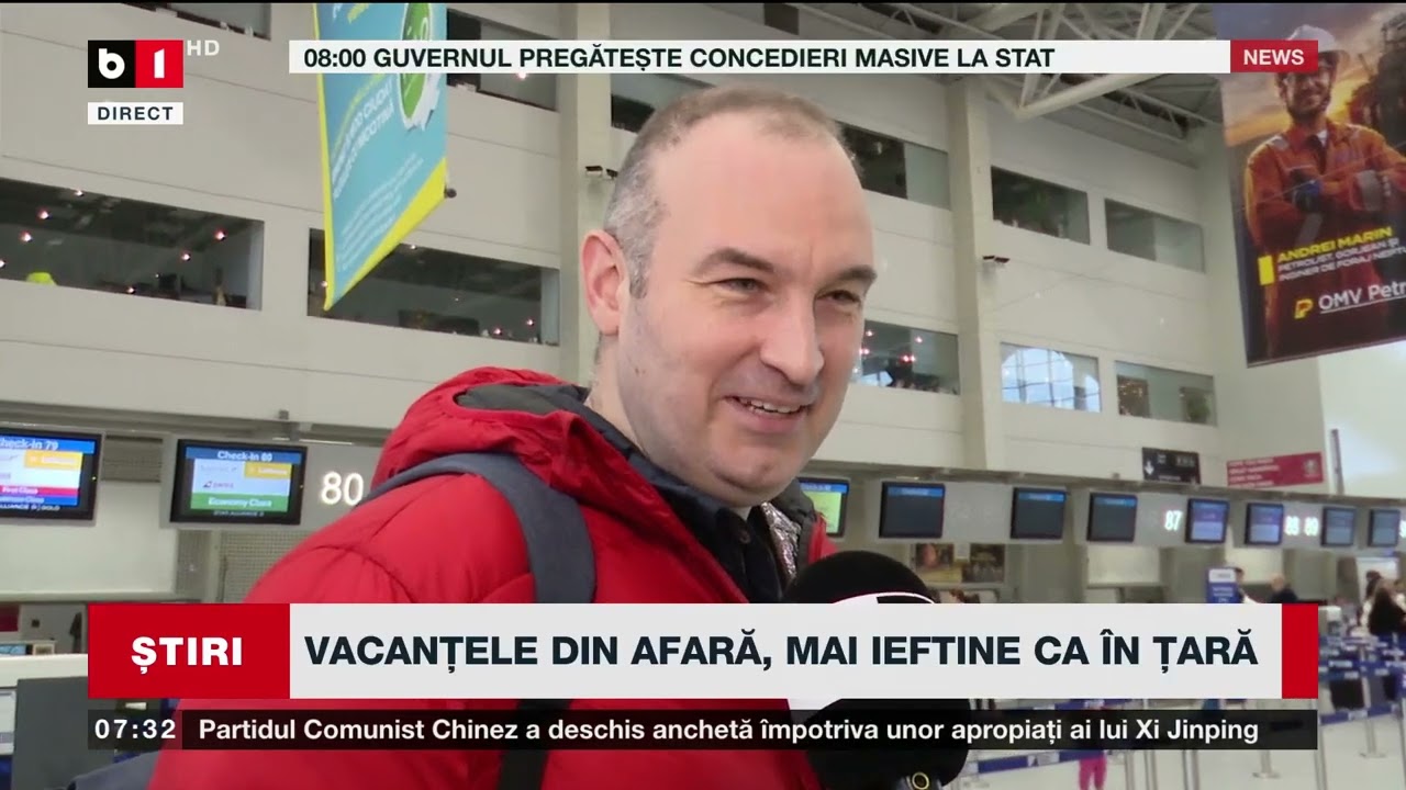 ROMÂNII PREFERĂ VACANȚELE ÎN STRĂINĂTATE_Știri B1TV_25 ian. 2026