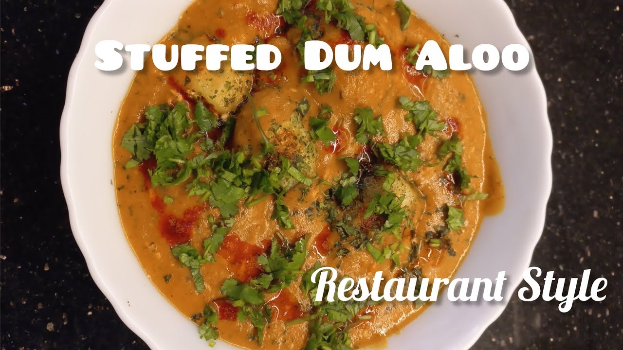 🥔 Stuffed Dum Aloo Recipe | Restaurant Style Dum Aloo at Home 😋🔥
