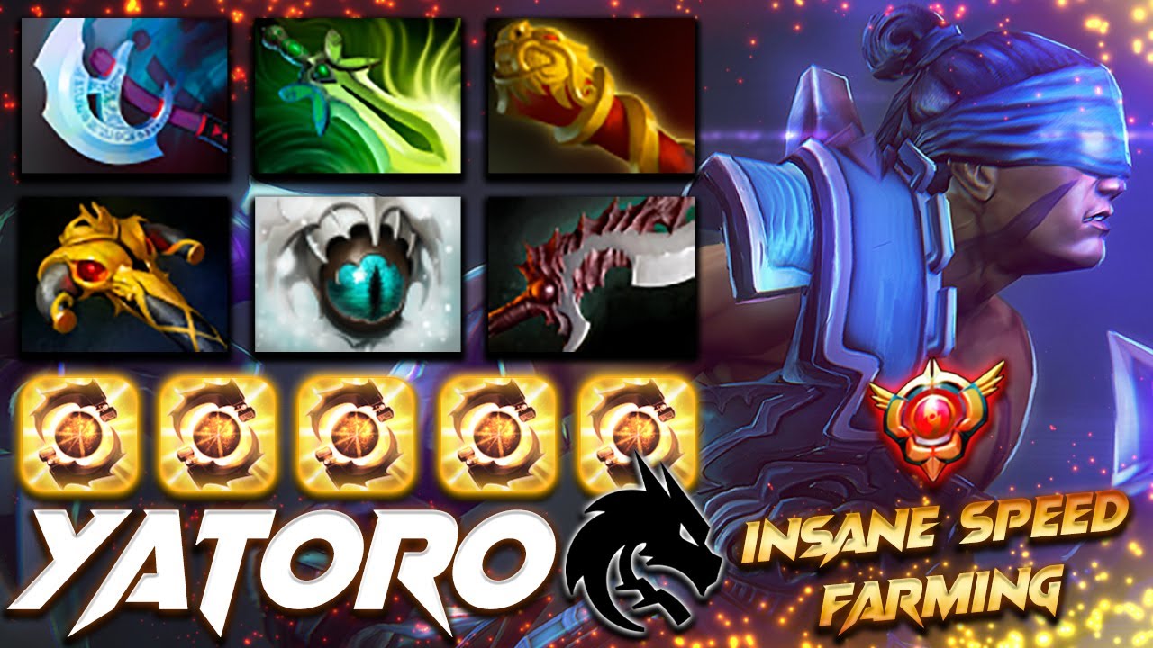 Yatoro Anti-Mage Insane Farming Speed Magina - Dota 2 Pro Gameplay [Watch & Learn]