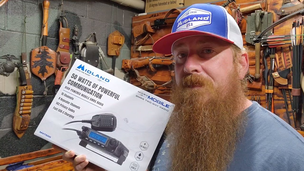 Midland MXT500 High Powered Mobile 50 WATT GMRS Radio