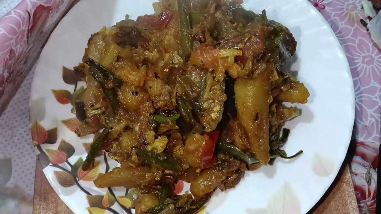 মোরোলা শুটকি মাছ দিয়ে পাঁচ মিশালি সবজি | Desi Food Vlog | Morola Shutki Recipe