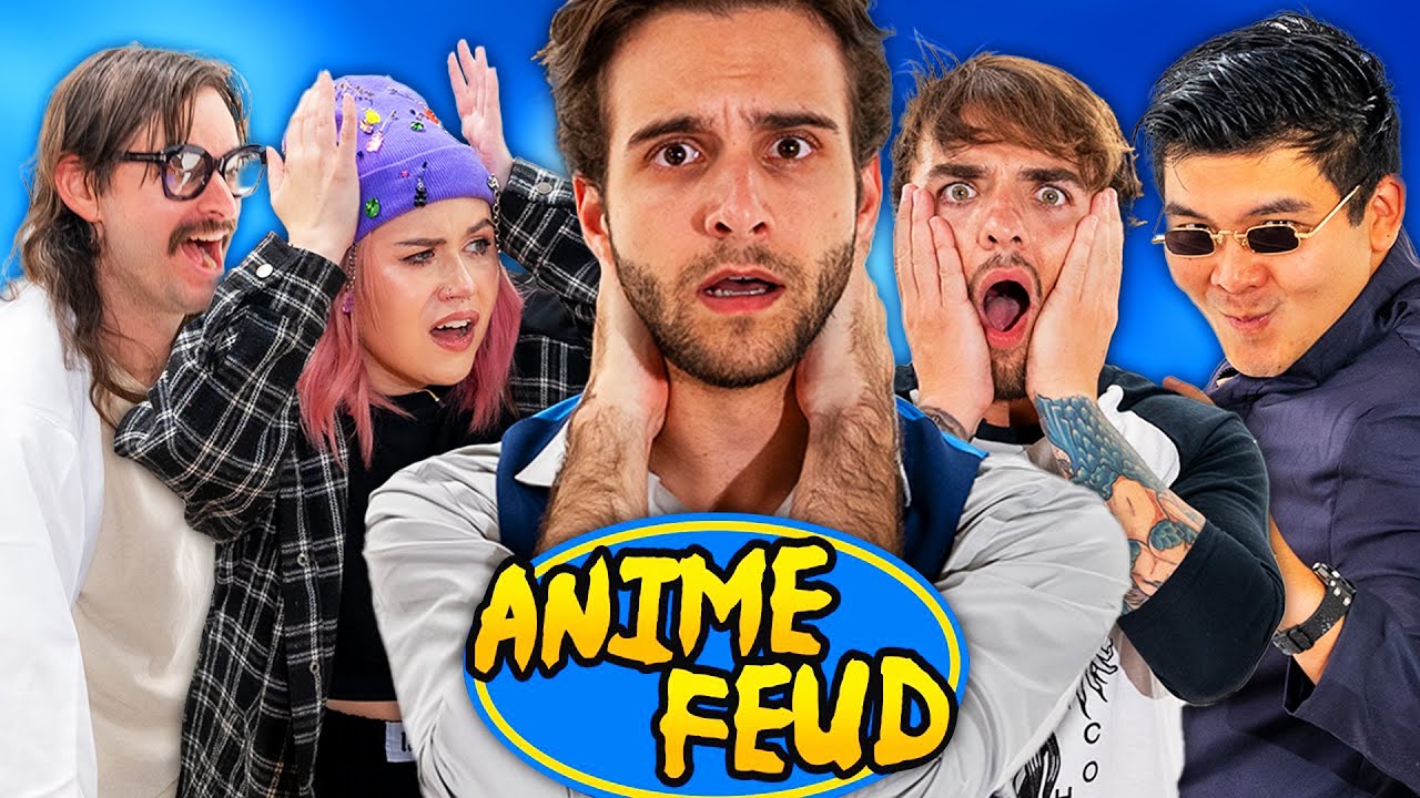 ANIME FAMILY FEUD (ft. Brad Podray, Stanzi and JollzTV)