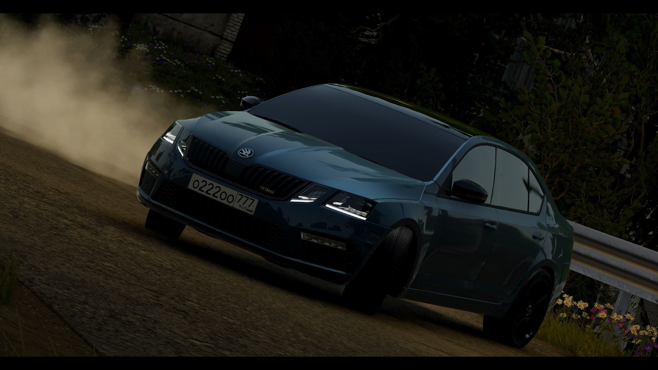ОБЗОР НА SKODA OCTAVIA 2015 года в BeamNG Drive