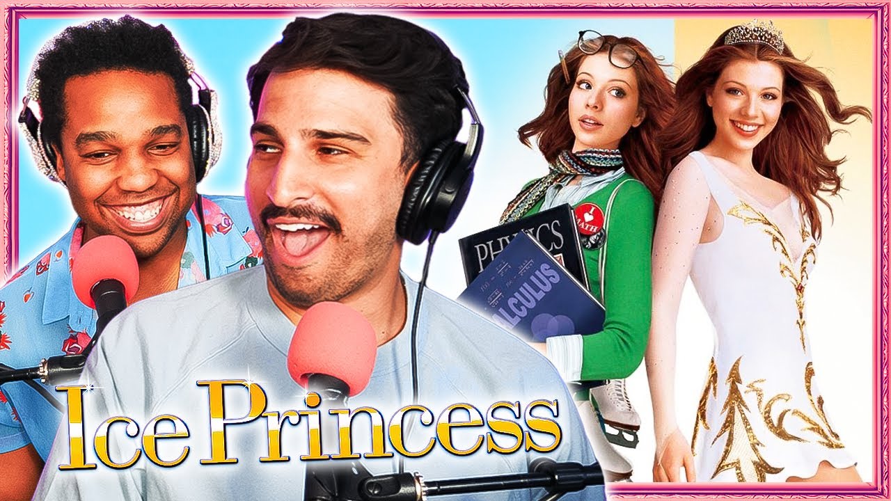 we watched the Michelle Trachtenberg Ice Princess movie...