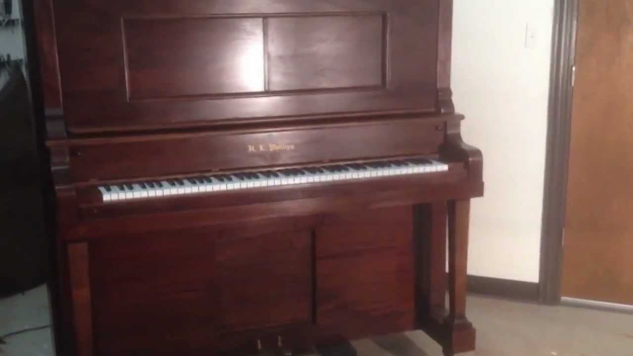 H.L. Phillips Vintage Upright Piano Restoration Overview
