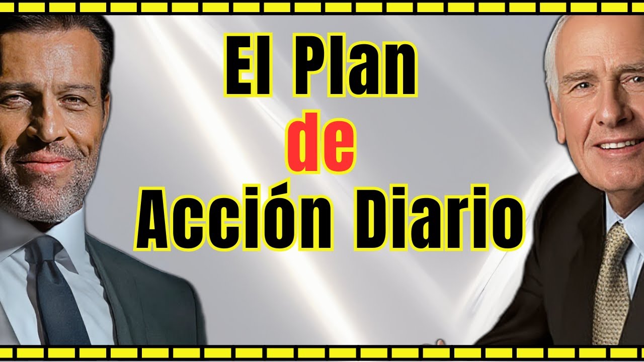 Plan de Acción Diario: El Arte de la Disciplina Financiera | Jim Rohn + Tony Robbins