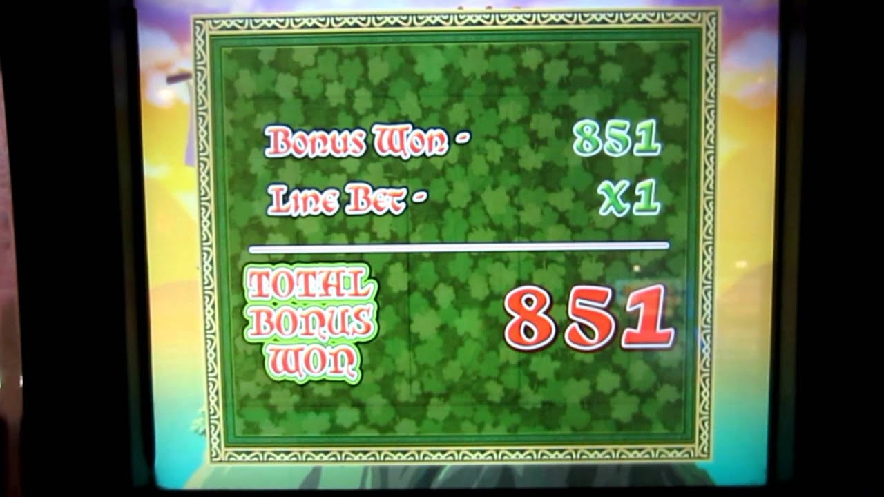 Leprechaun's Gold Gettin Lucky Slot Machine Bonus