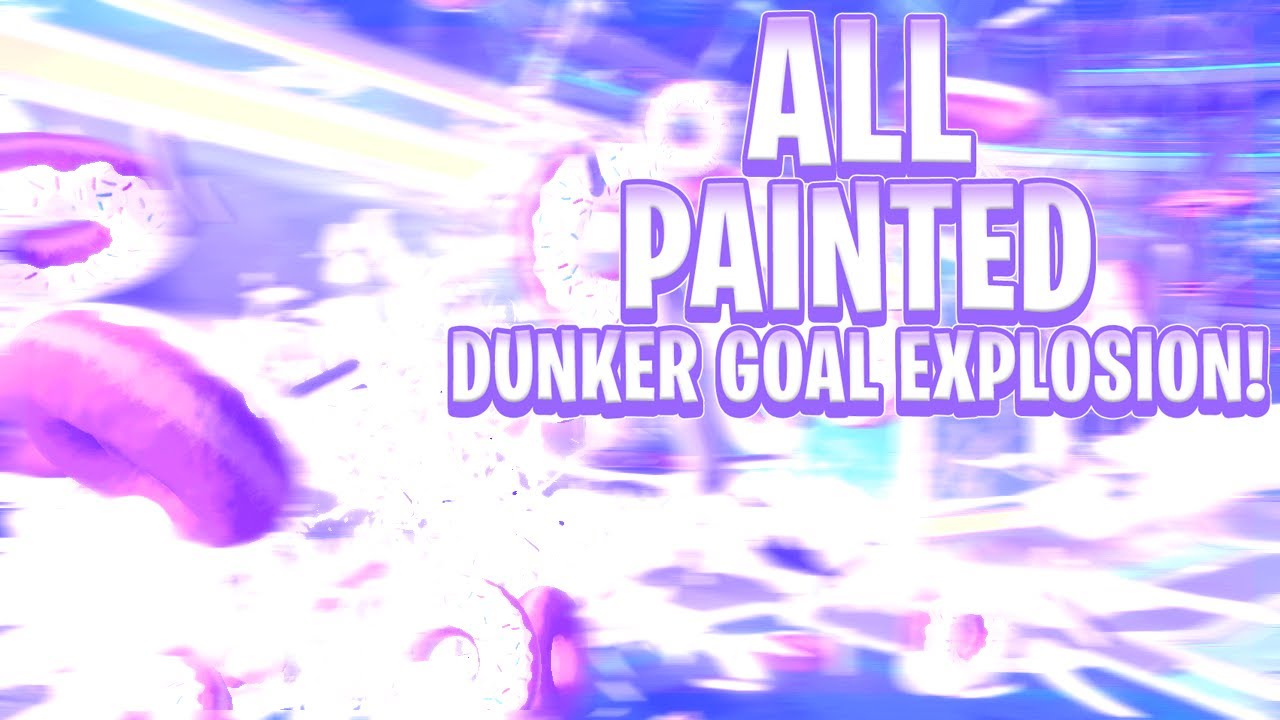 All Painted Dunker Black Market Goal Explosion In Rocket League! (Rocket League Accolade Series)