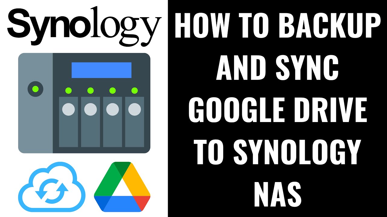 Как сделать резервную копию Google Диска на Synology NAS
