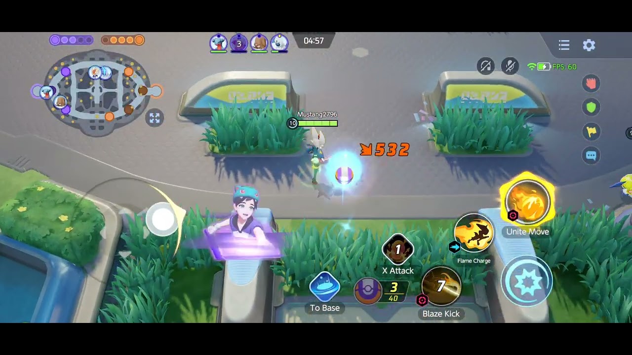Pokemon unite cinderace gameplay. We beat them bad