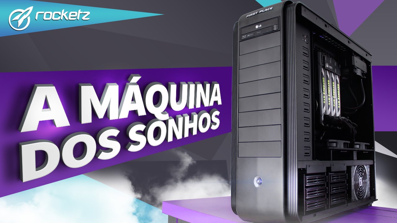PC GAMER DOS SONHOS (4-Way SLI TITAN X)
