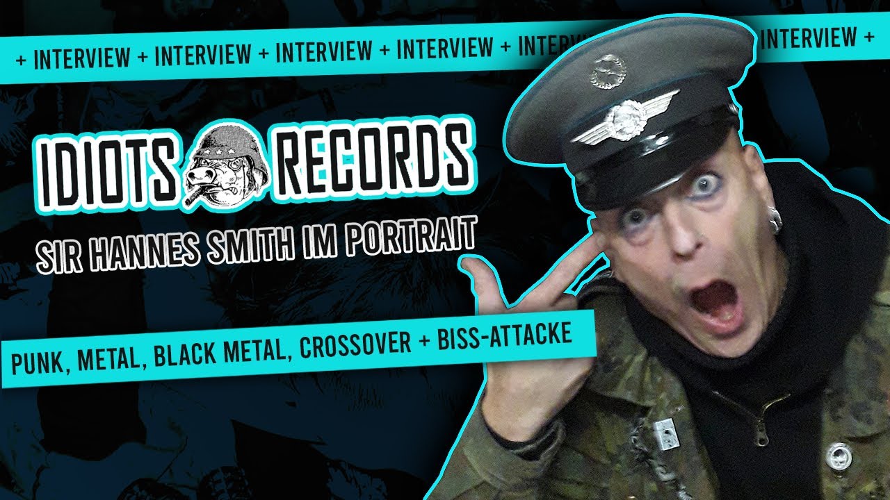SIR HANNES im Portrait über PUNK, The IDIOTS, IDIOTS Records, Black Metal, Crossover & Dortmund