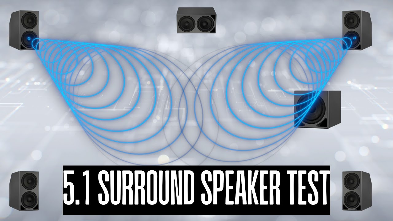Surround Speaker Music Test 5.1 | Each Channel Plays Separately