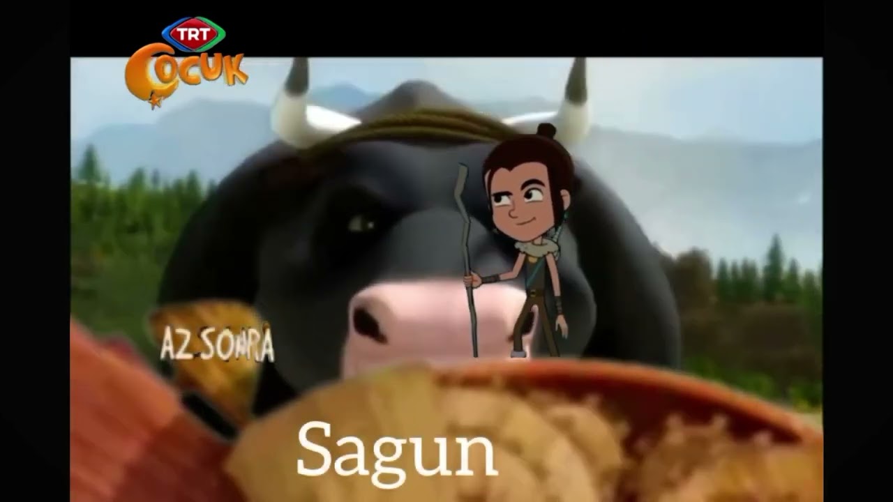 TRT Çocuk (Az Sonra Sagun Jeneriği) (Montaj) ve (Tersten)
