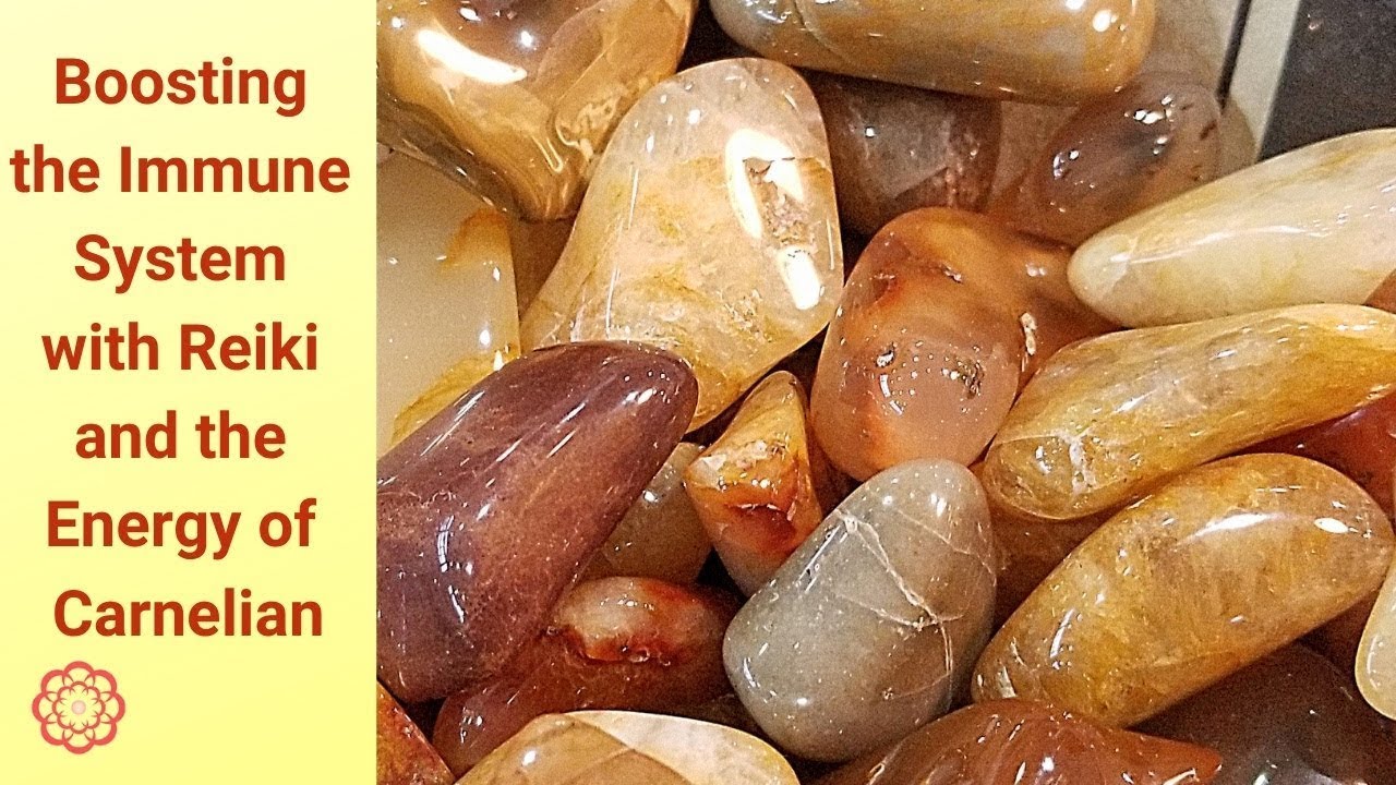 Boosting the Immune System with Reiki and the Energy of Carnelian 💮