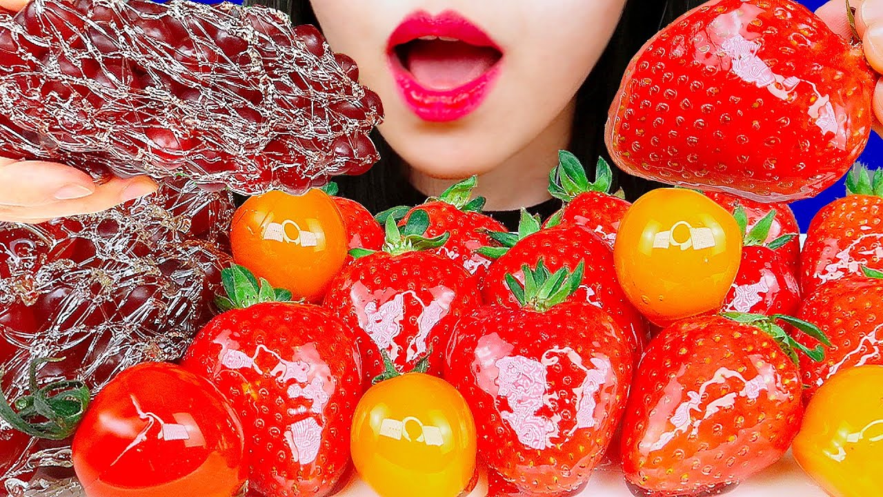 ASMR TANGHULU 탕후루 먹방 EATING SOUNDS MOST POPULAR FOOD MUKBANG