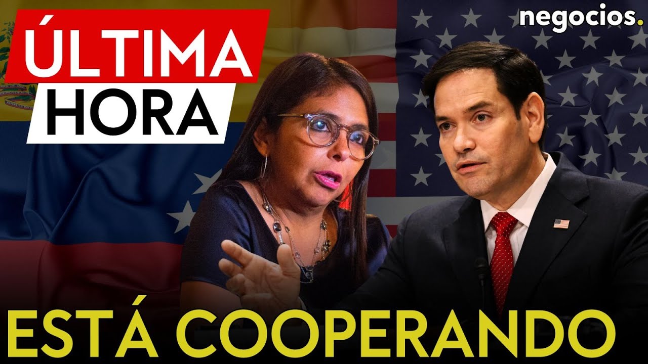 ÚLTIMA HORA: Marco Rubio revela que Delcy Rodríguez coopera con EEUU en inteligencia y narcotráfico