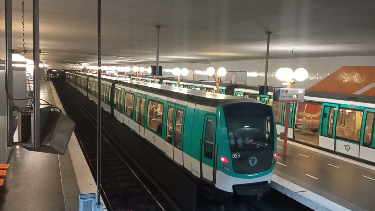 [RATP] Métro 5 MF01 Bobigny Pablo Picasso