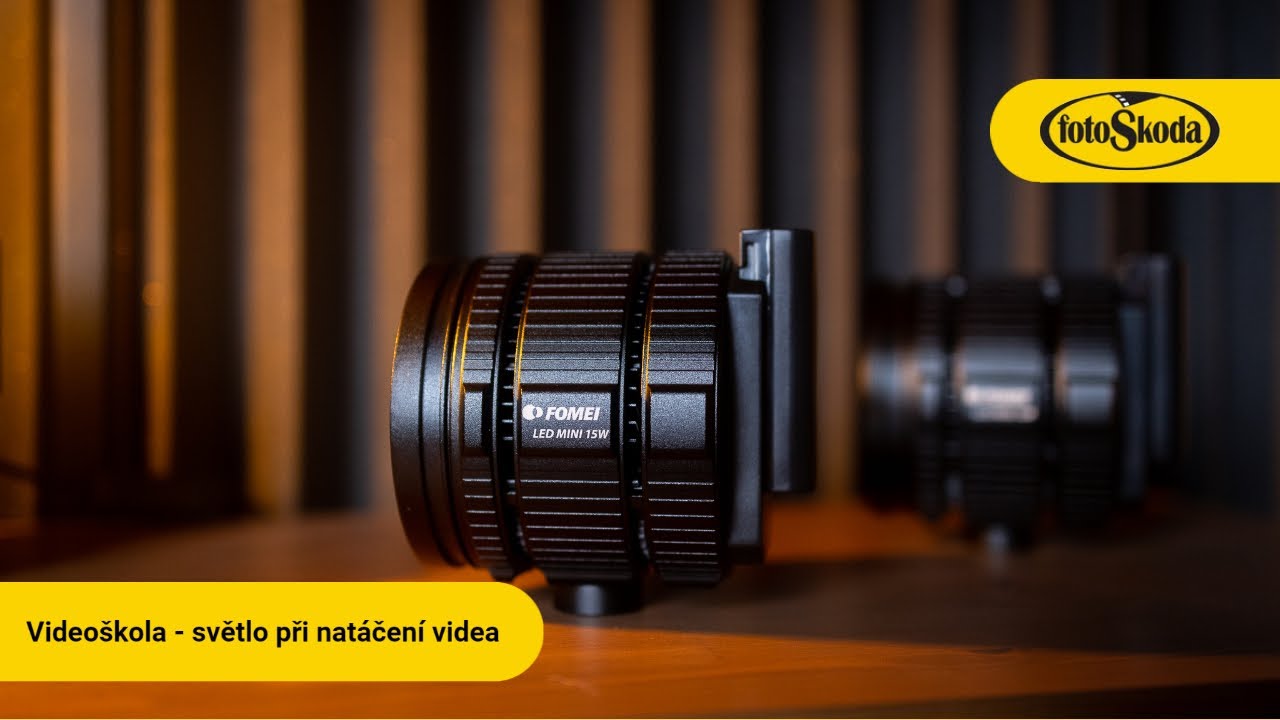 Videoškola #9 - Jak lépe svítit video?