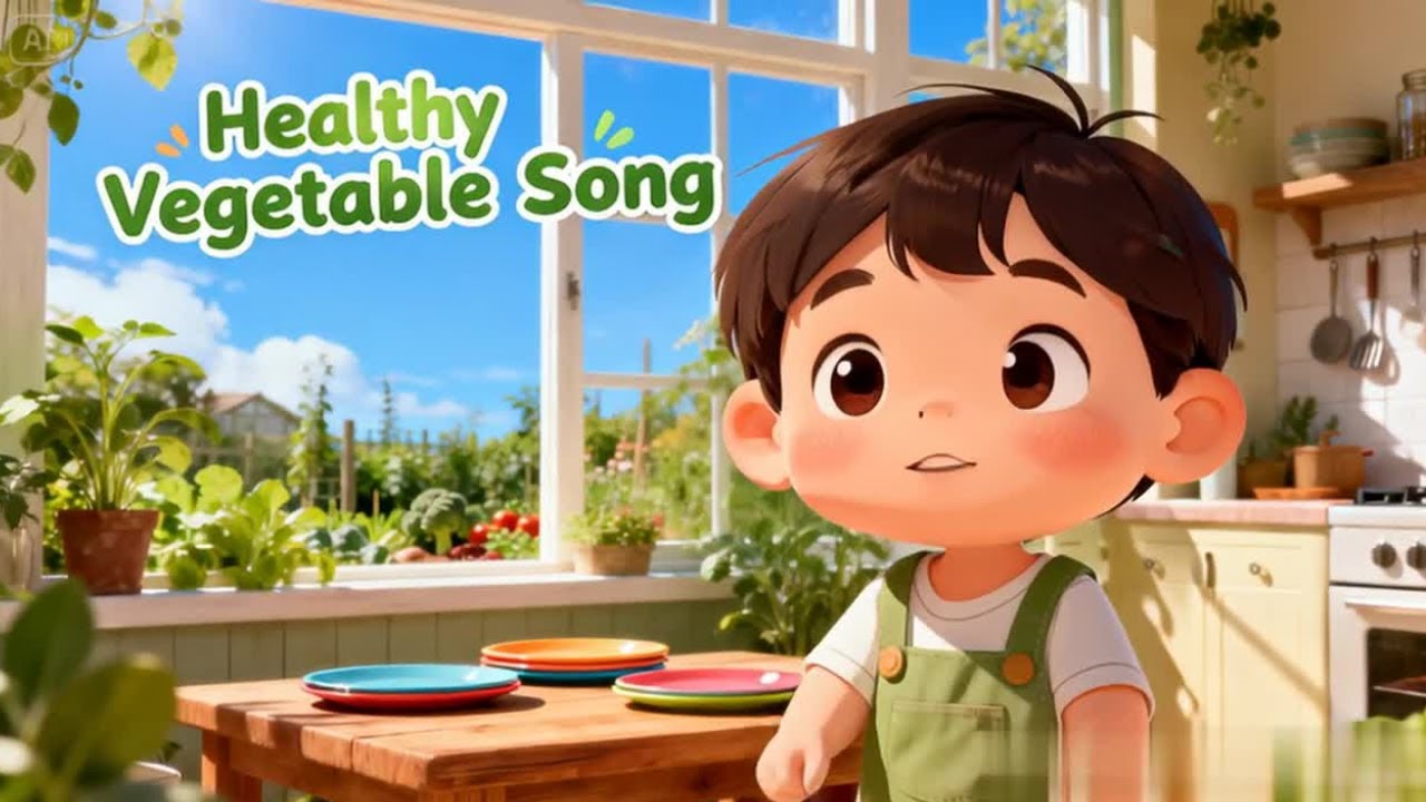 🌈🥕 Eat Your Veggies Song | Fun & Healthy Rhymes for Kids 🥦🌽@ZoomywonderLand#healthykids