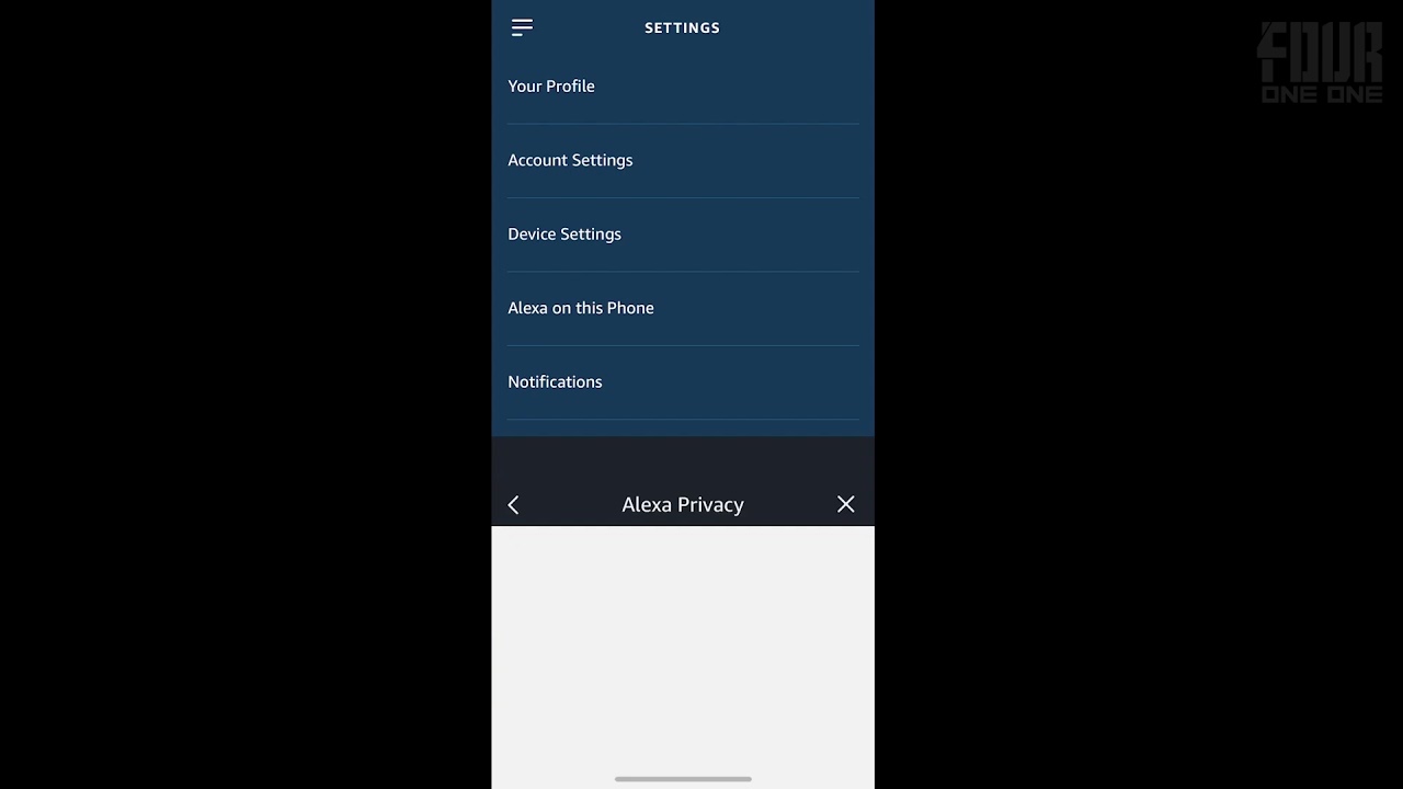 How to delete Alexa voice recording history
