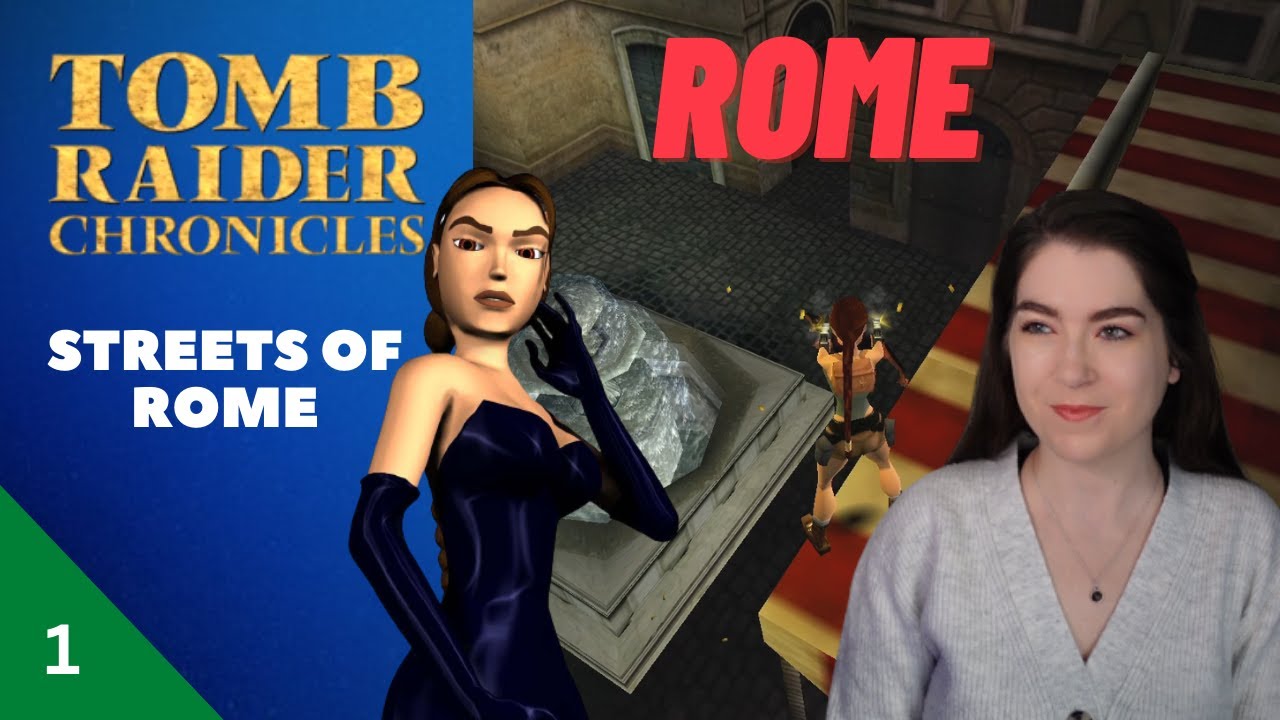 Quest for the Philosopher's Stone! | Streets of Rome | Tomb Raider: Chronicles | Let's Play