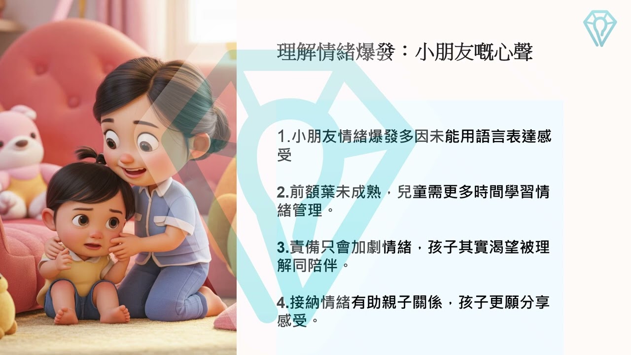 第二課-Part 1【心語導航】第二集｜家庭日常：點處理小朋友情緒爆發？