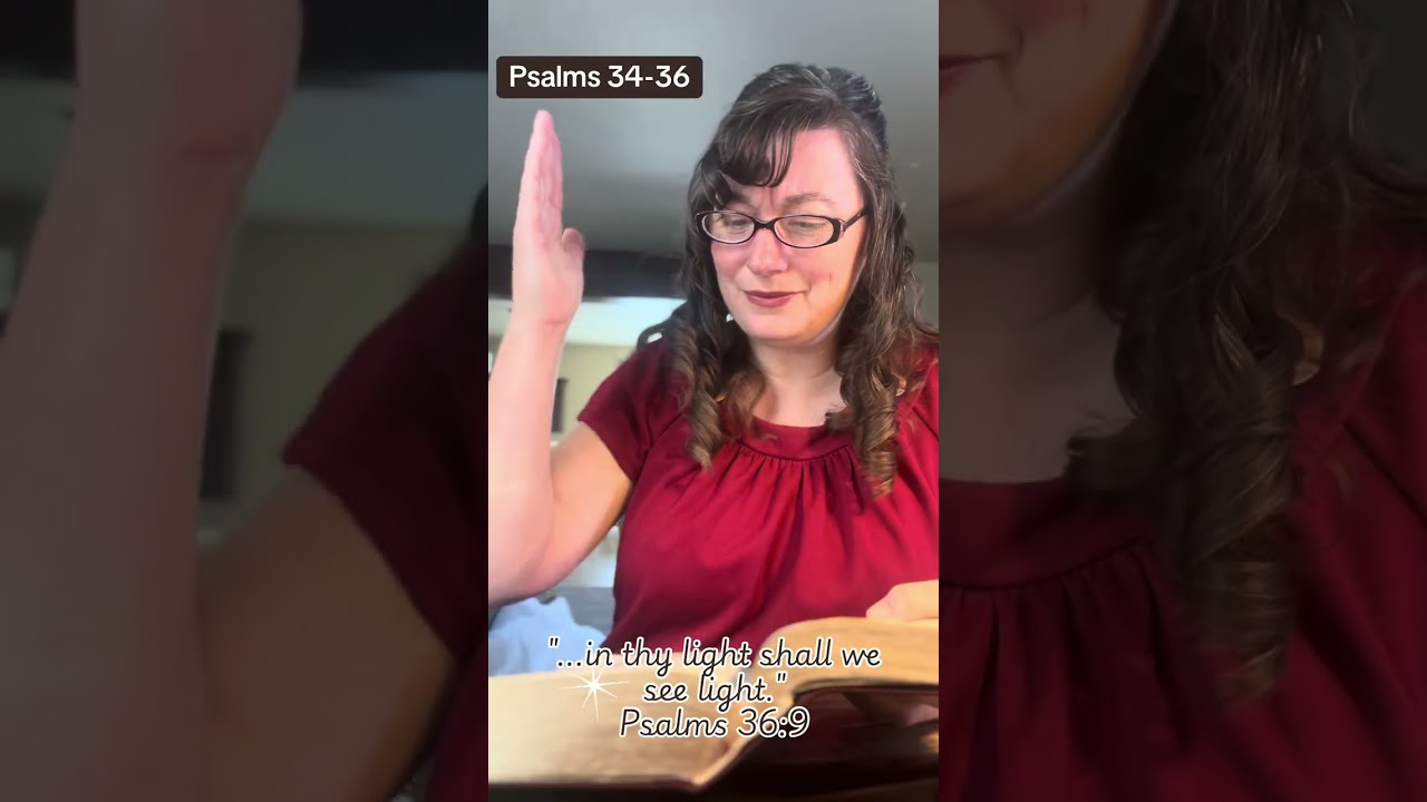 Psalms 34-36 Old Testament reading KJV