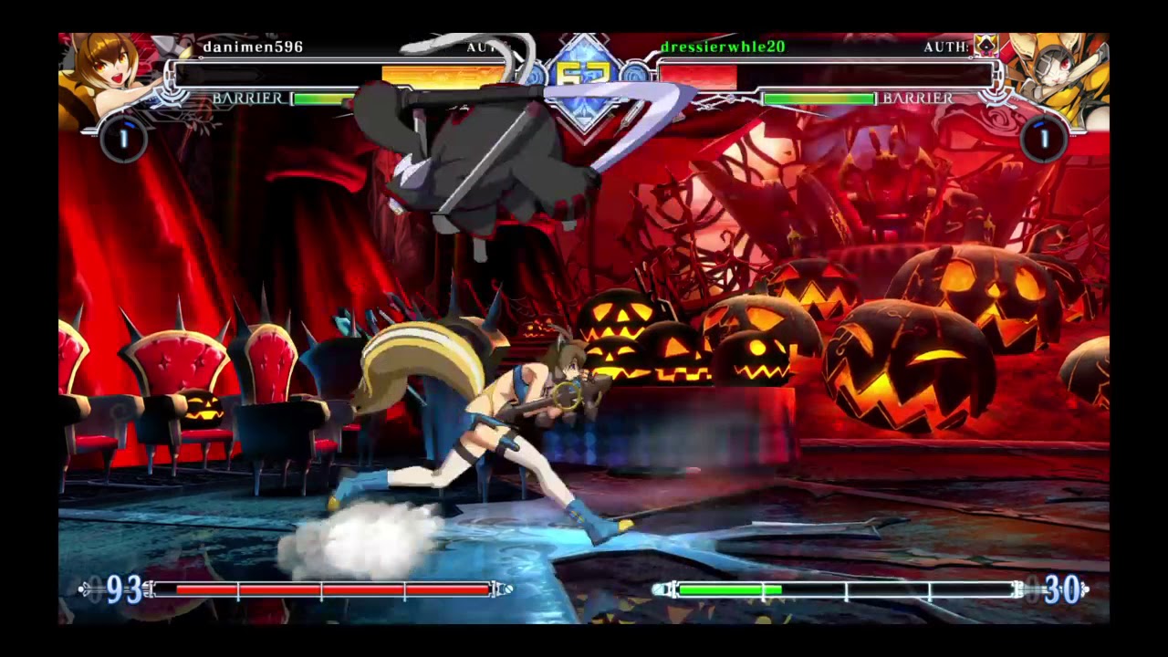 BlazBlue Central Fiction online match jubei vs makoto epic comback