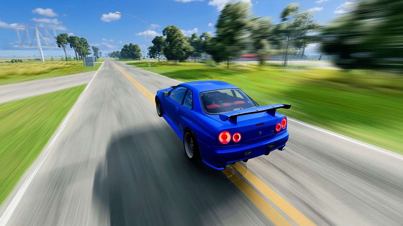 713 MPH Instant Acceleration: Which BeamNG Car Can Stop?! 🔥🤯 - BeamNG Drive #12