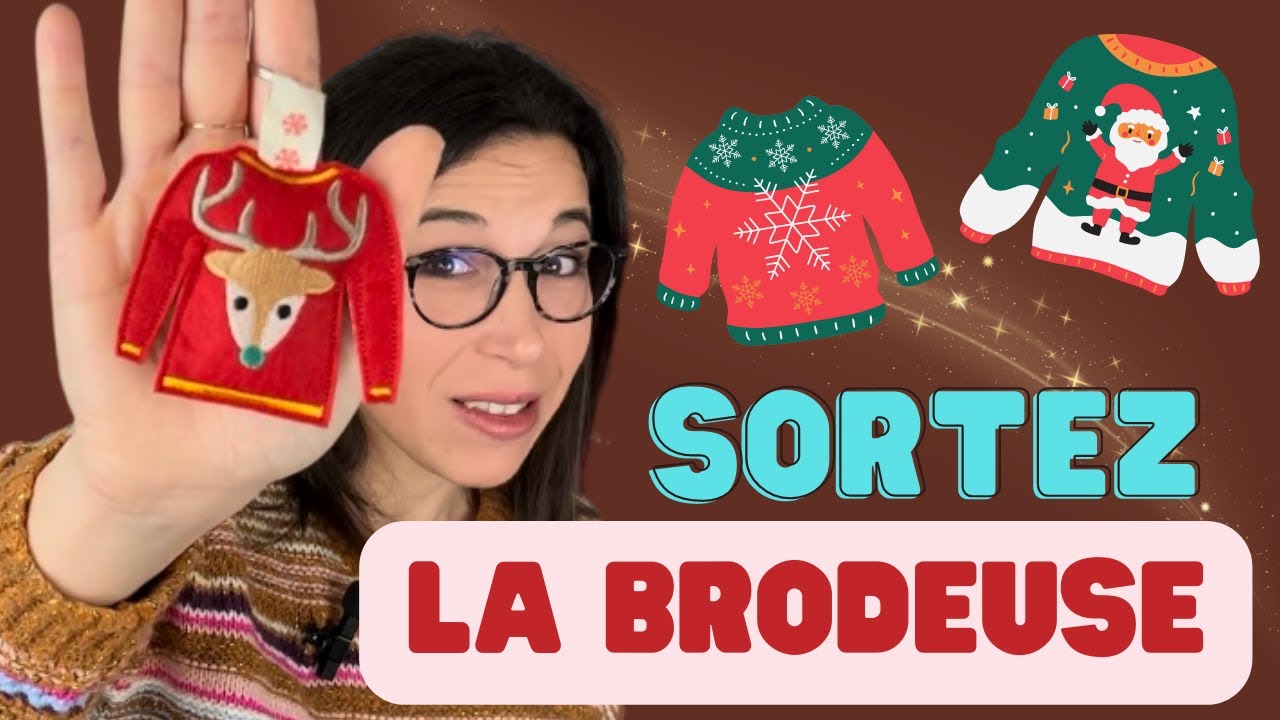 Broderie machine ITH ~ le porte-clés Pull !