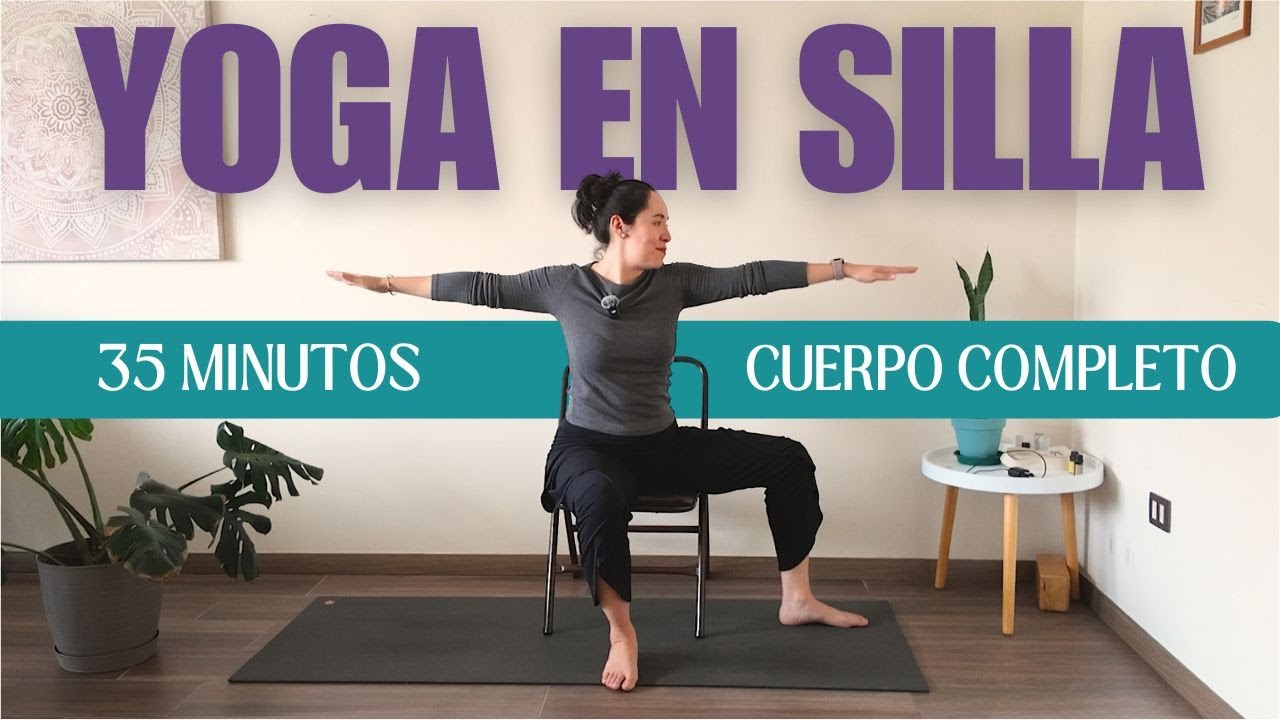 YOGA EN SILLA 35 MINUTOS PARA ADULTO MAYOR / MOVILIDAD REDUCIDA