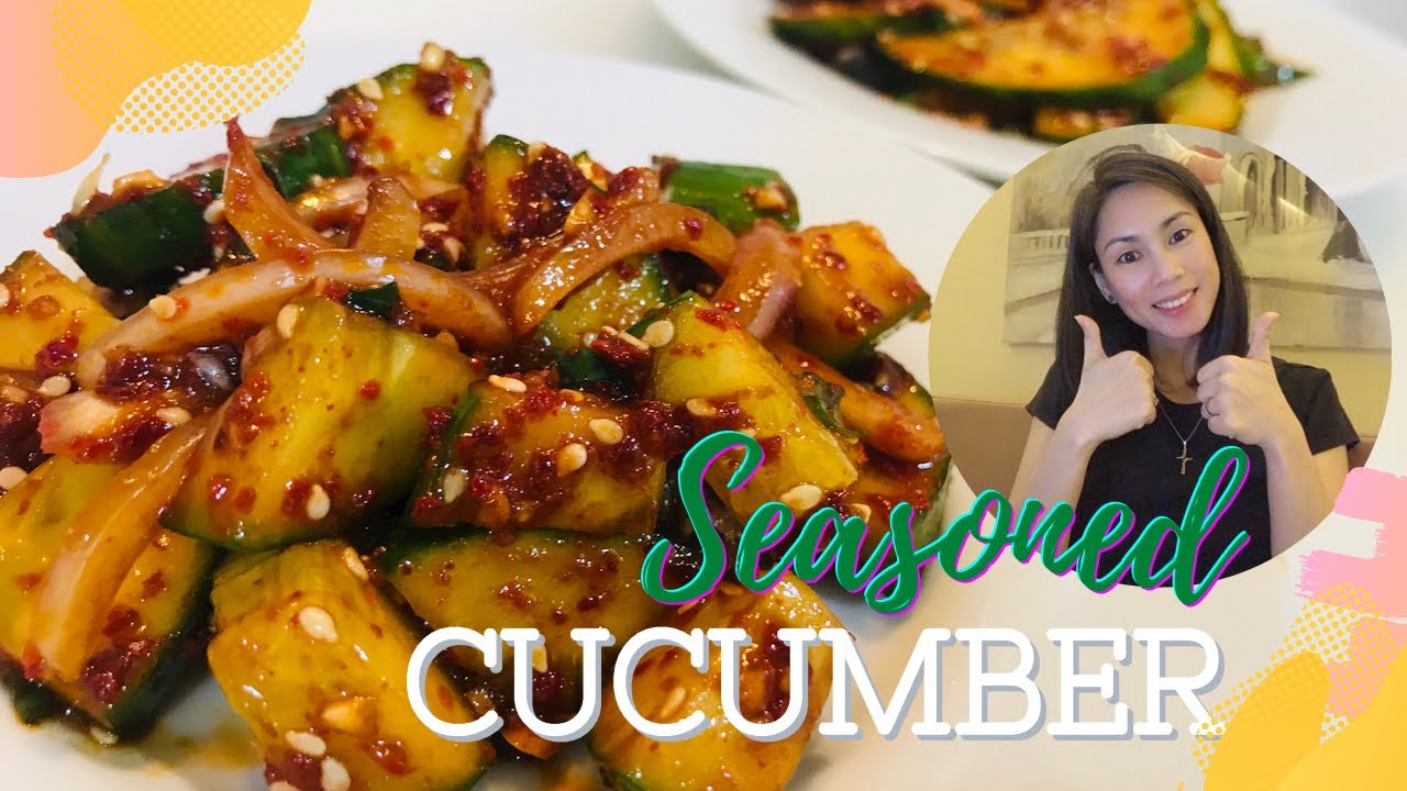HOME COOKING Ep. 11 SPICY SEASONED CUCUMBER | Korean side dish (Oi-muchim) #ilovekoreanfood
