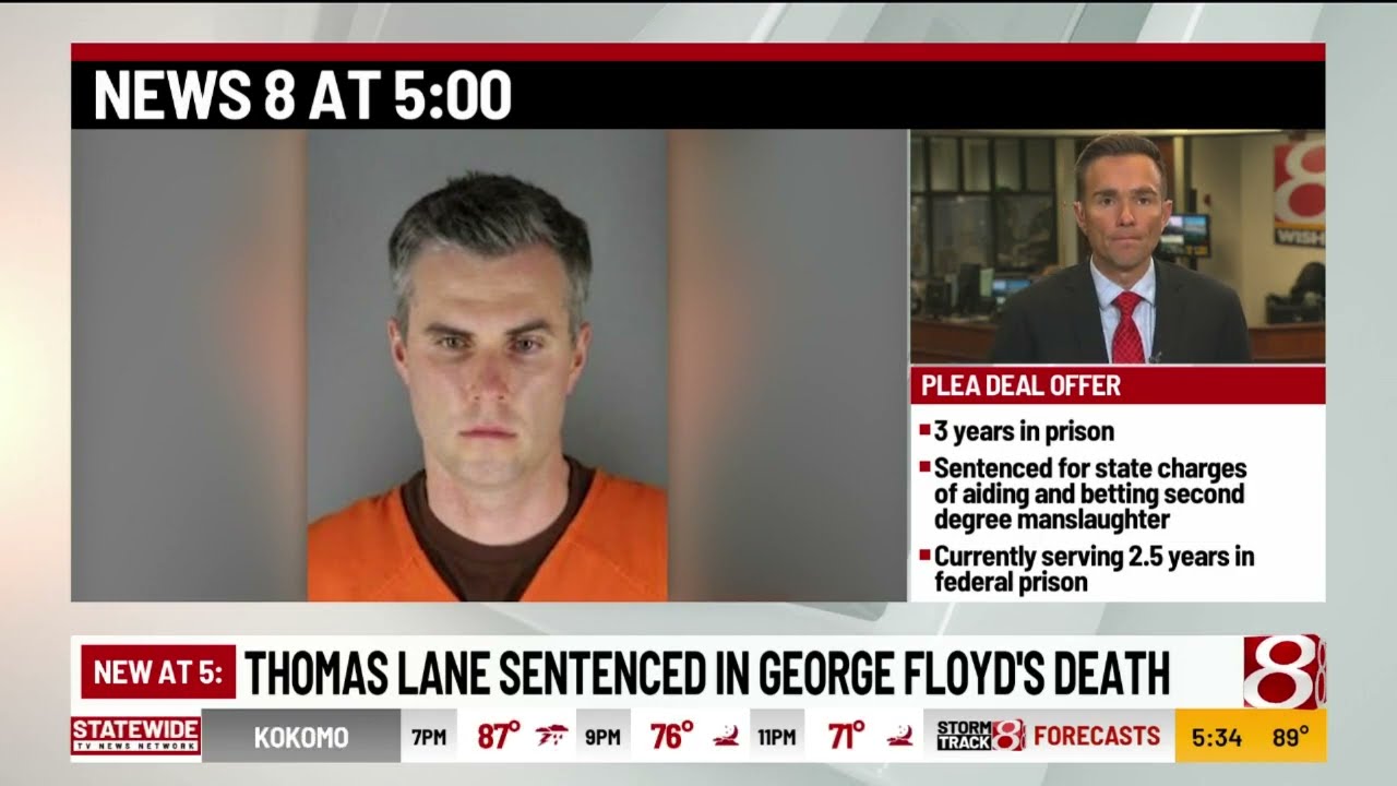 Ex-cop Lane gets 3 years in plea deal for aiding Floyd death