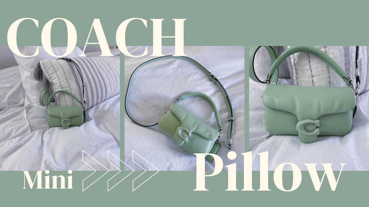 Coach Pillow Tabby 18 | The Best Color! Review, What Fits, How to Style