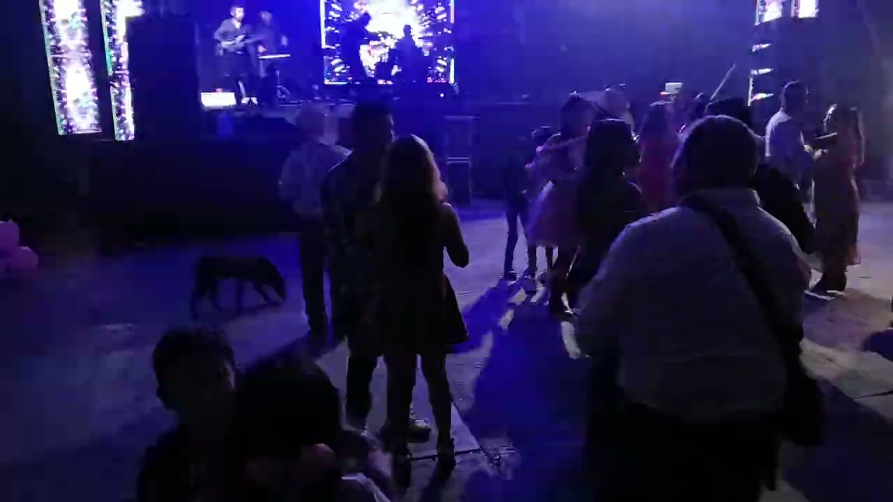 Gran bailazo con el grupo, navegantes de la cumbia, en Santa fe ixhuatlan de madero