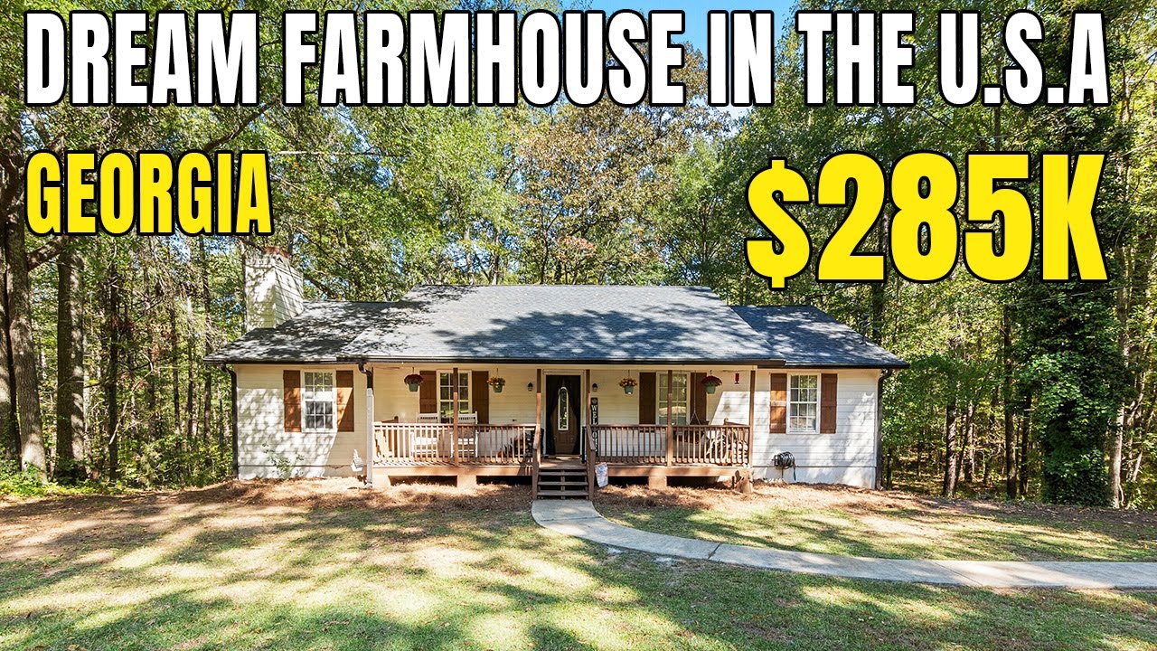 3 Stunning Farmhouses Under $400K in Georgia & South Carolina