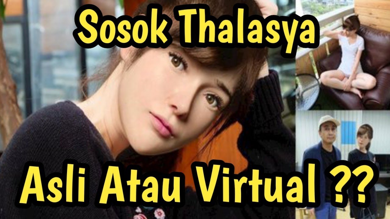 HEBOH... Thalasya Selebgram Bak Boneka Yang Membuat Netizen Penasaran. Asli Atau Kreasi Virtual ?