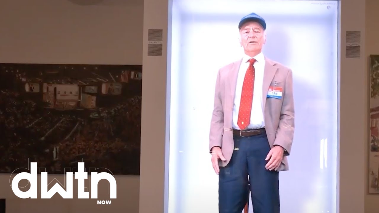 Sam The Hologram | Technology that brings you back into the past