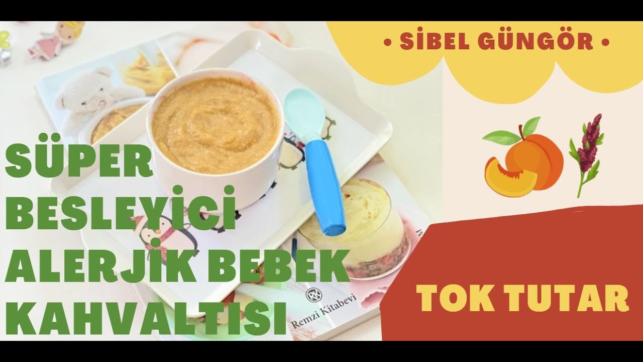 SÜPER BESLEYİCİ ALERJİK BEBEK KAHVALTISI ( 6 - 9 )  | KİLO ALIMINI DESTEKLEYEN TARİF