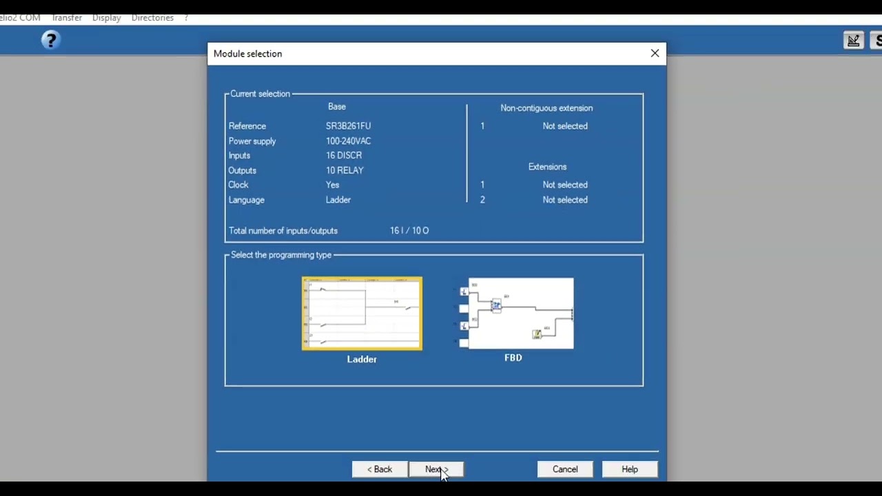 Cara memulai Program Zelio Soft 2. || Settingan sebelum membuat Ladder diagram diSoftware Zelio Soft