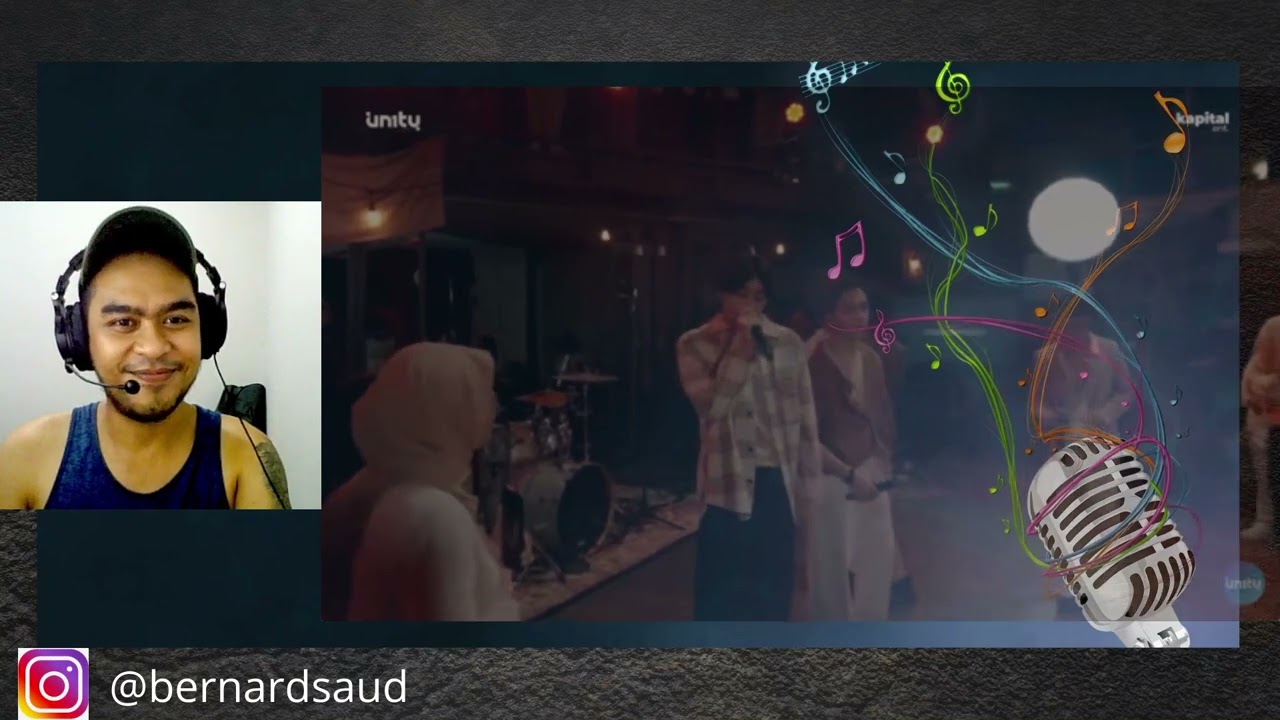 UN1TY - Coba Cintaku (Live Recording) | SINGER REACTION