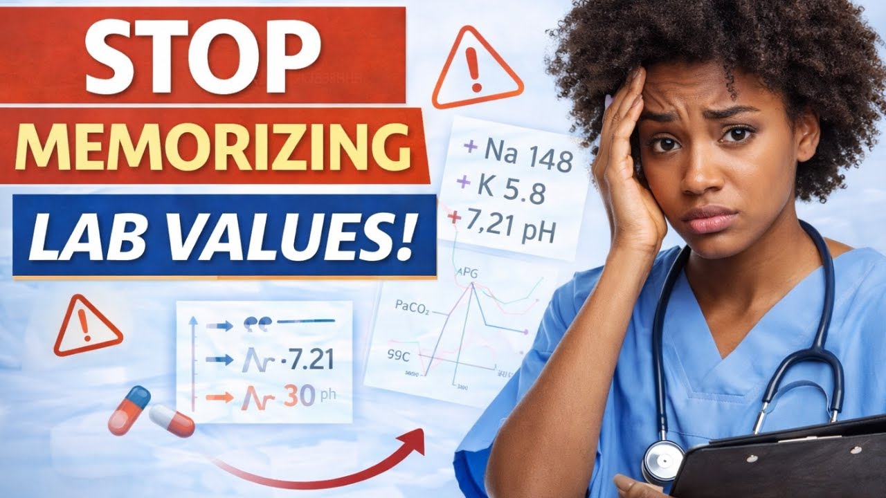 Stop Memorizing Labs: How the NCLEX REALLY Tests Fluids, Electrolytes & ABGs