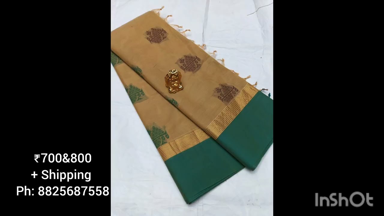 Chettinad Cotton Sarees* 🌸 Saree length *5.5 mtrs* 🦋 700+$* 🌕 Saree with kalamkari blouse  800+$