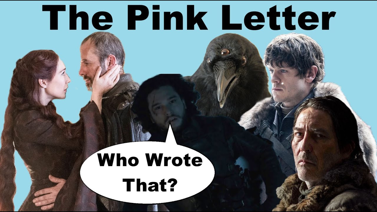Who Wrote The Pink Letter And Why (I Think I Finally Get It)